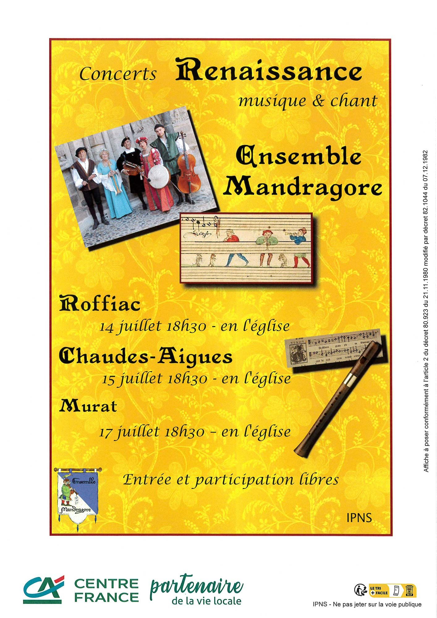 Concerts Renaissance
